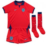 Camisa de time de futebol Inglaterra Harry Kane #9 Replicas 2º Equipamento Infantil Mundo 2022 Manga Curta (+ Calças curtas)